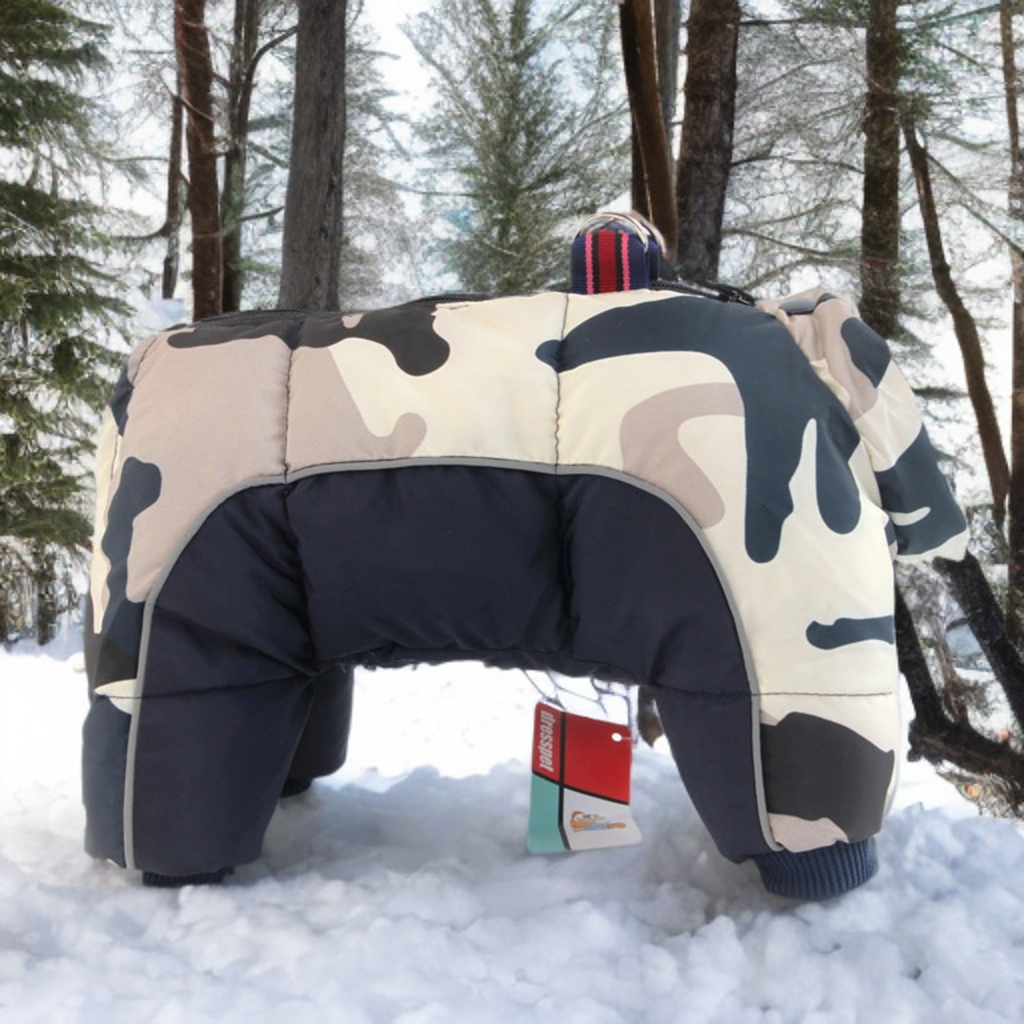 dog winter teddy cotton coat