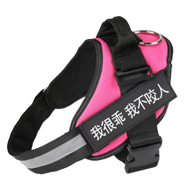 Personalized Dog Harness Reflective Breathable Adjustable