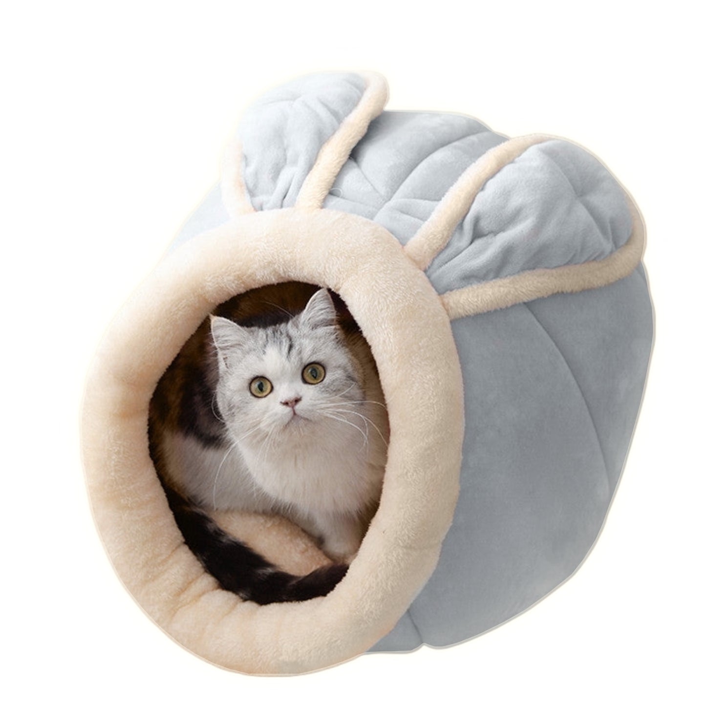 Cat House Villa Enclosed Cat Bed