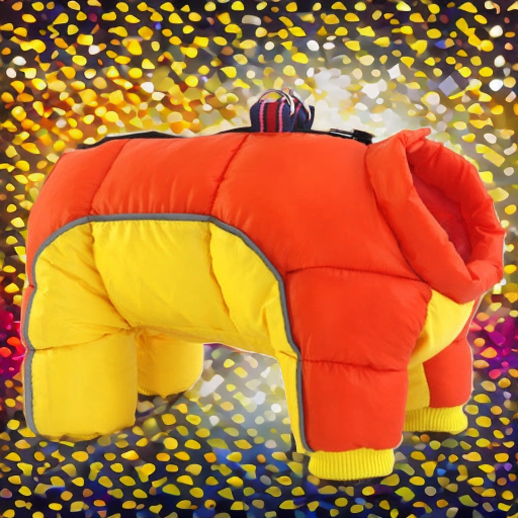 dog winter teddy cotton coat