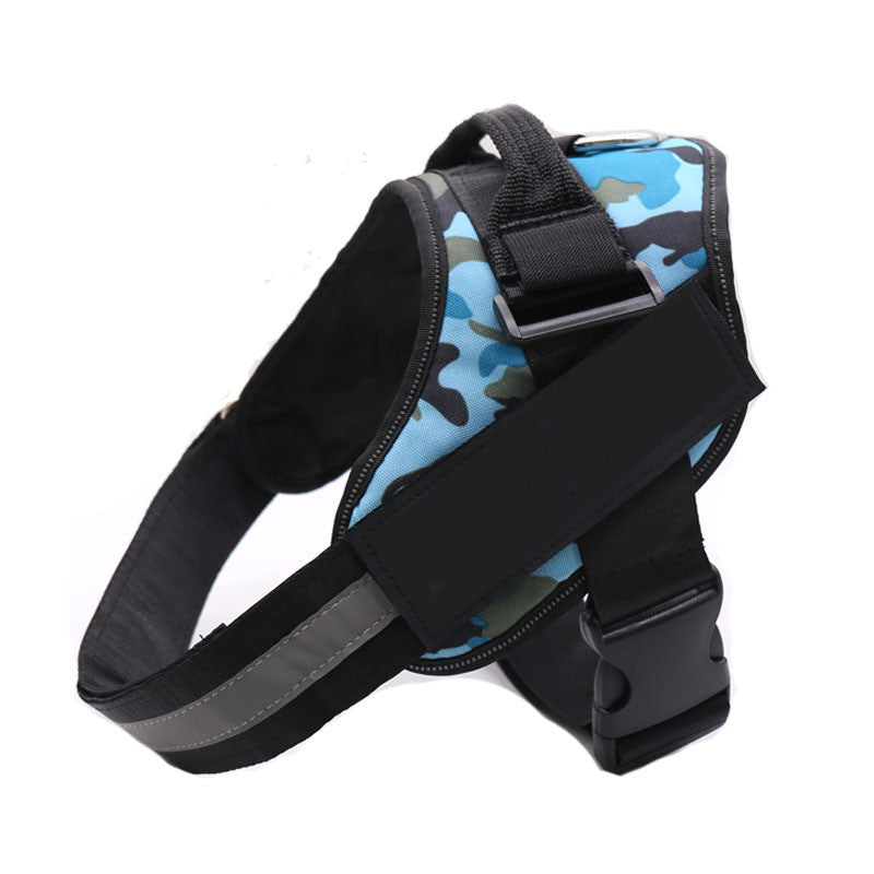 Personalized Dog Harness Reflective Breathable Adjustable