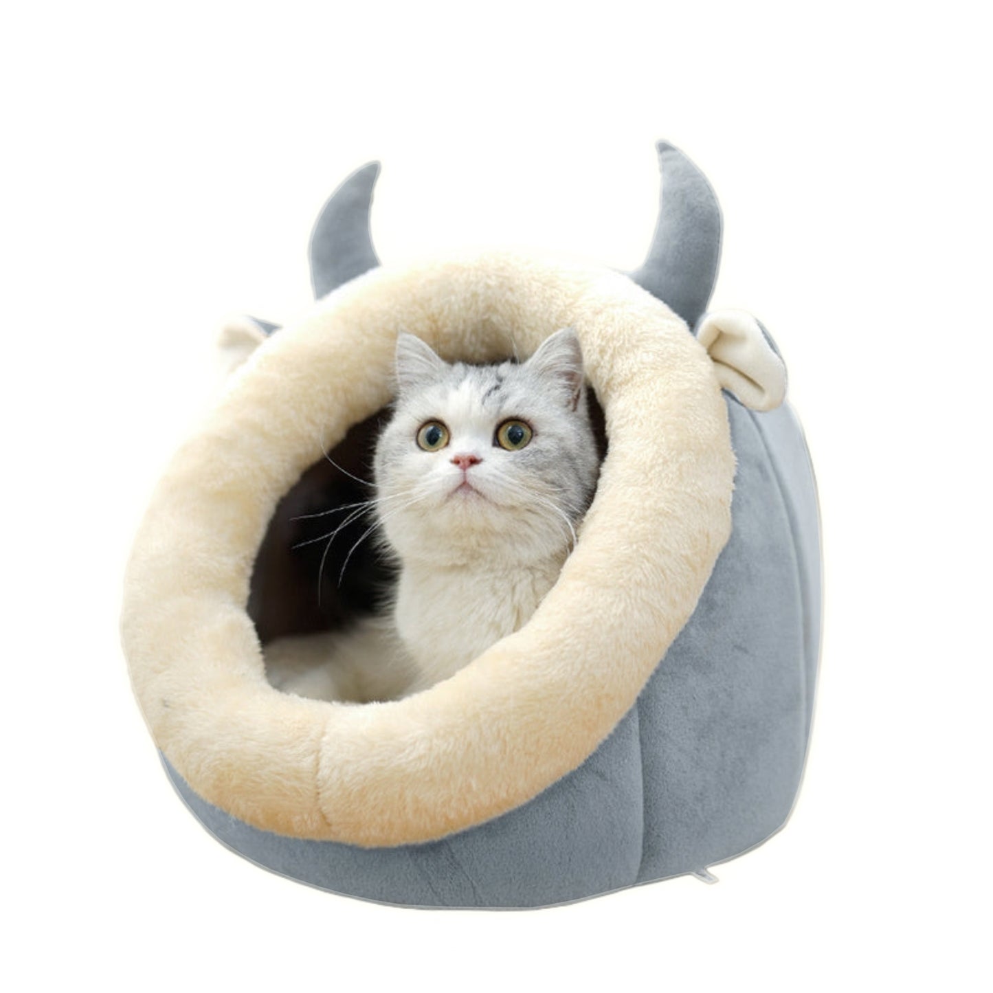 Cat House Villa Enclosed Cat Bed