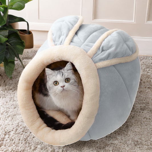 Cat House Villa Enclosed Cat Bed