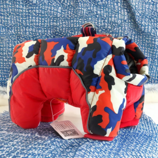 dog winter teddy cotton coat